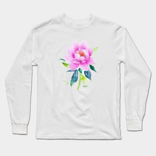 Beautiful Botanical Flower Long Sleeve T-Shirt